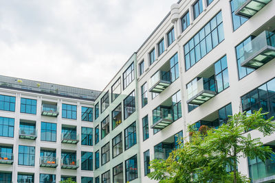 Low angle view of building against sky