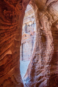 View of rock formation