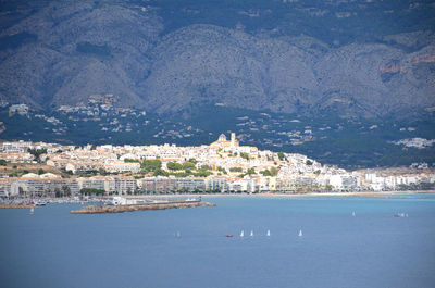 Buildings by sea