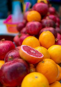 Close-up of fruits