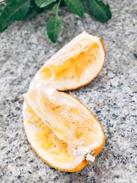 Close-up of orange slice