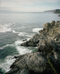 Saddle rock at julia pfeiffer burns state park