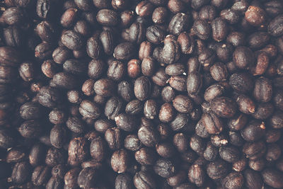 Full frame shot of coffee beans