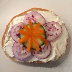 Close-up of served food