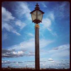 Low angle view of cloudy sky