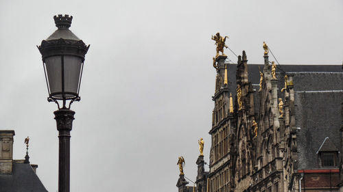 Low angle view of building against sky