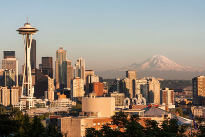 View of cityscape against sky