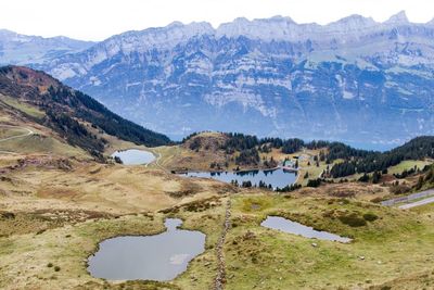 Scenic view of mountains