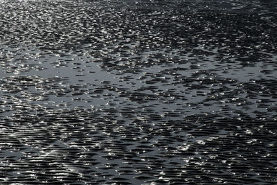 Full frame shot of rippled water