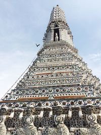 Low angle view of a temple