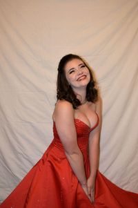 Portrait of young woman