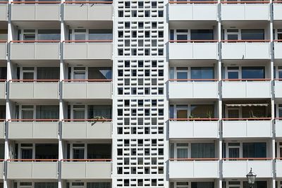 Full frame shot of residential building