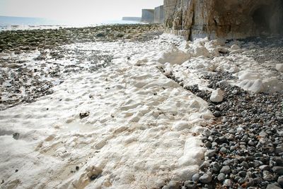 Rocks on beach