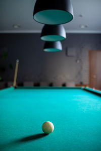 Close-up of ball on table