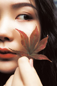 Portrait of beautiful woman