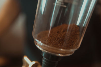 Close-up of coffee