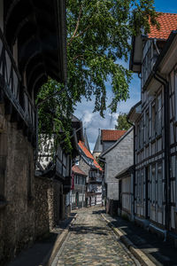 The ancient town goslar, niedersachsen, germany