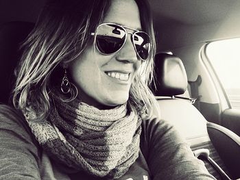 Portrait of young woman