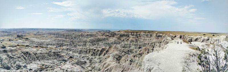 Panoramic view of landscape against sky