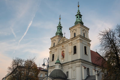 Low angle view of cathedral against sky