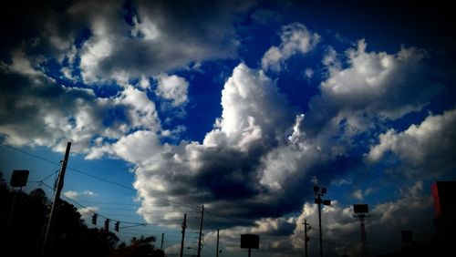 Low angle view of sky