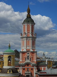 Low angle view of building against sky