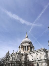 Low angle view of building against sky