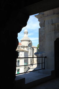 View of historic building against sky