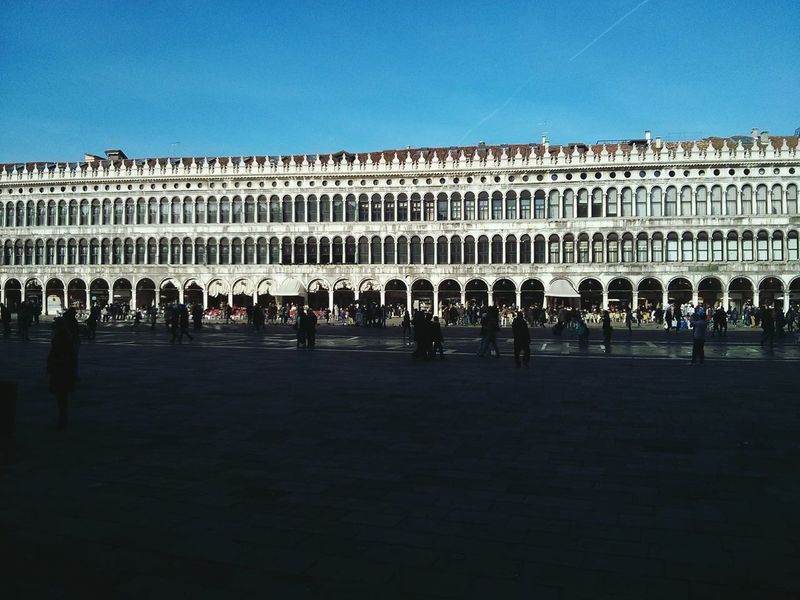 Piazza san marco, venice. · Venezia plaza Square Architecture history urban landscape Sightseeing People watching