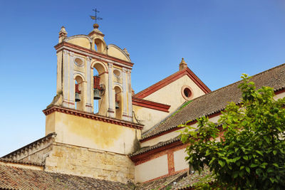 Low angle view of building against sky