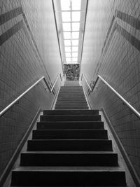 Low angle view of stairs