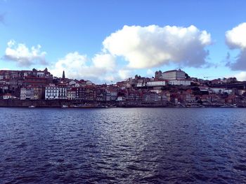 River with buildings in background