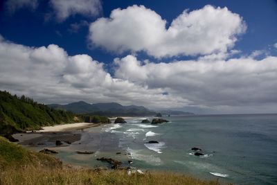 Beautiful views are everywhere in ecola state park in seaside, oregon.