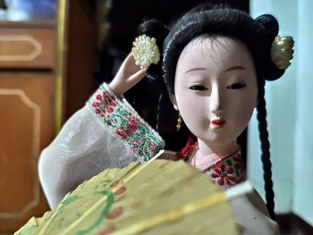 Close-up of stuffed toy