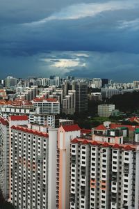 Cityscape against sky