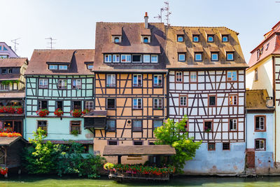 Strasbourg with timber house, france