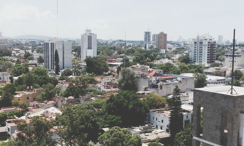 Buildings in city