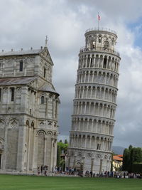 View of historical building against cloudy sky