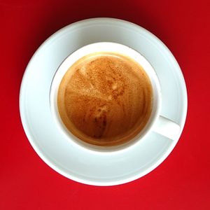 Close-up of coffee cup
