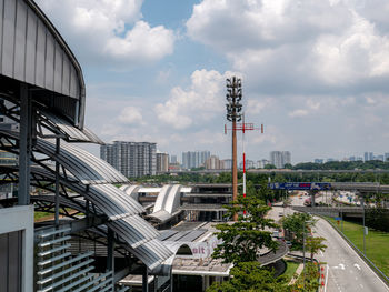 Buildings in city