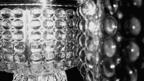 Close-up of glass window