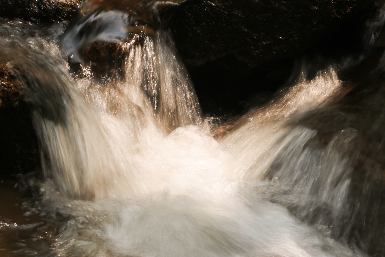 SCENIC VIEW OF WATERFALL