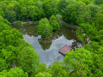 Scenic view of lake