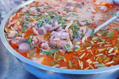 Close-up of food in bowl