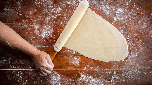 Close-up of pizza