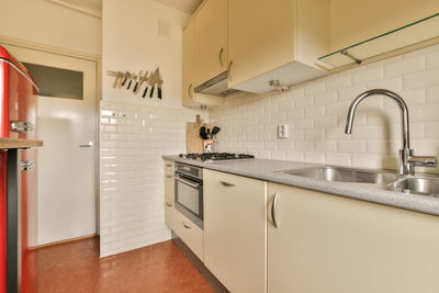 Interior of bathroom