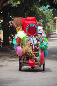 Local business in cambodia - selling and buying plastic goods