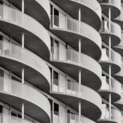 Low angle view of modern building