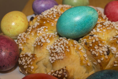 Close-up of multi colored objects