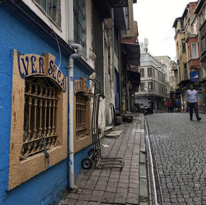 Street amidst buildings in city